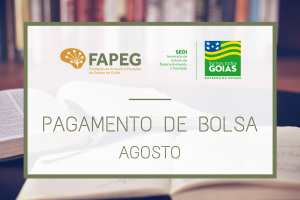 pagamento das bolsas de agosto