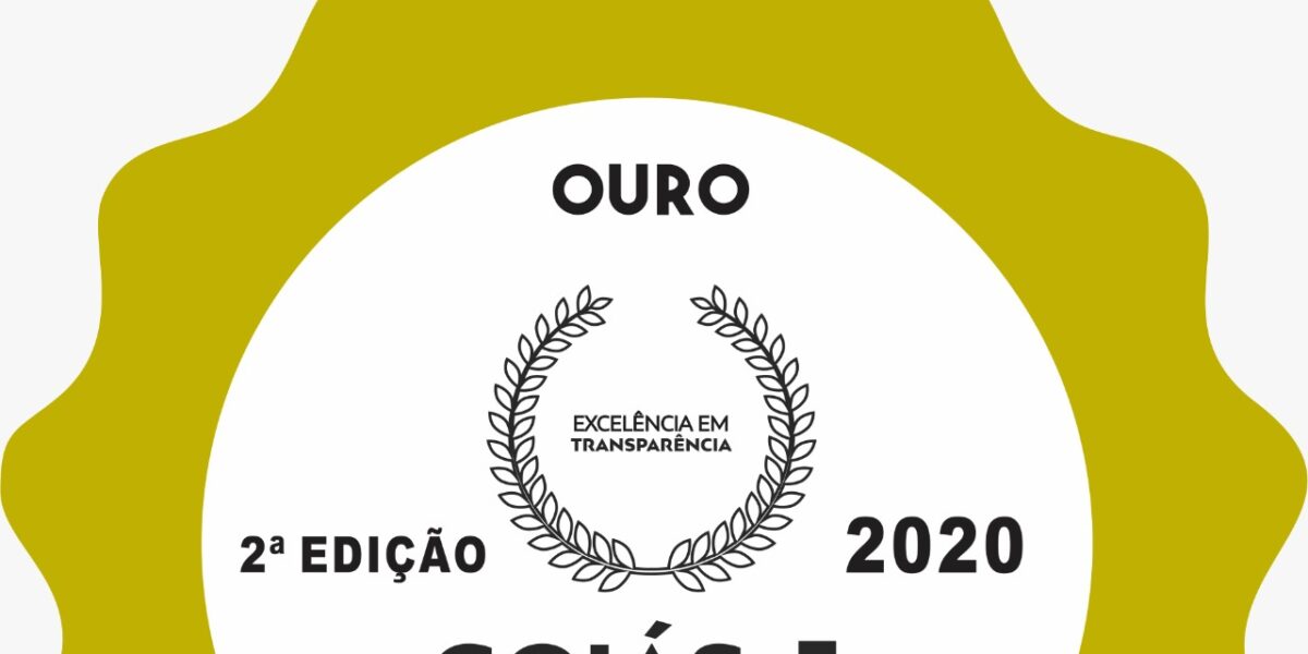 Fapeg conquista Selo Ouro no Prêmio Goiás Mais Transparente