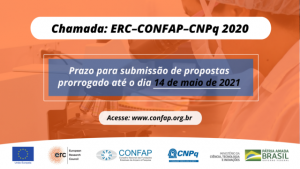 prorrogação de prazo erc confap cnpq