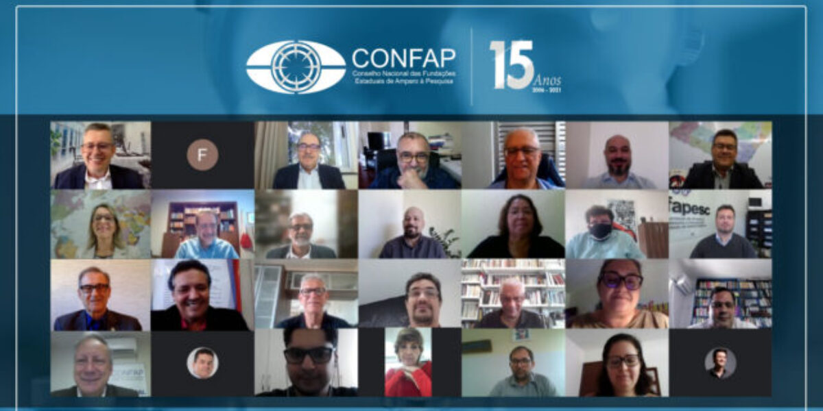 Confap celebra 15 anos em Fórum Virtual com a participação de diversos presidentes de sua história