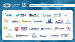 Confap 15 anos logo Faps