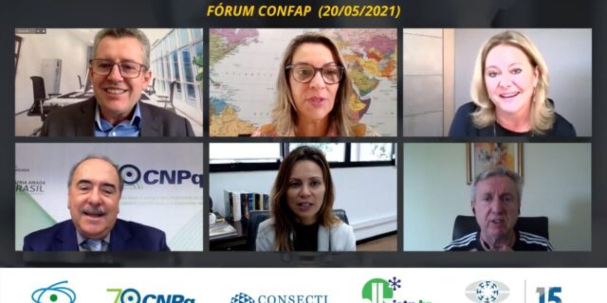 Fórum Virtual Confap reúne representantes das Fundações de Amparo à Pesquisa (FAPs), CAPES, CNPq, CONSECTI e ICTPbr