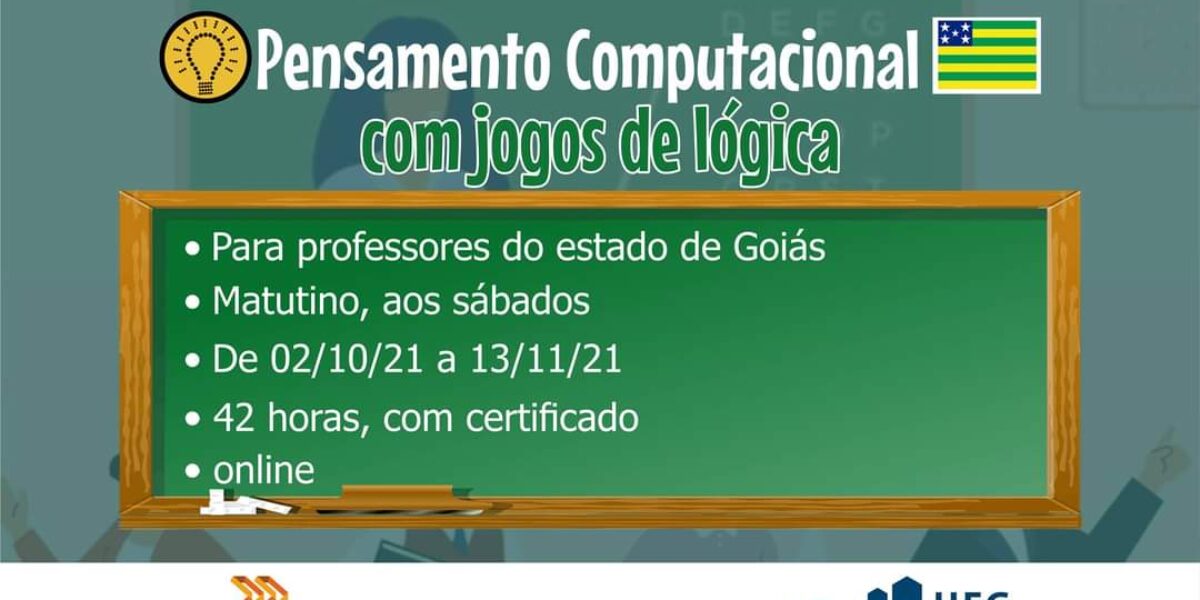 Aberto processo seletivo para treinamento de professores em pensamento computacional com jogos de lógica