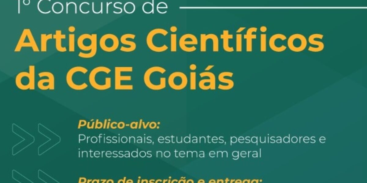 CGE lança concurso de artigos científicos sobre o Compliance Público