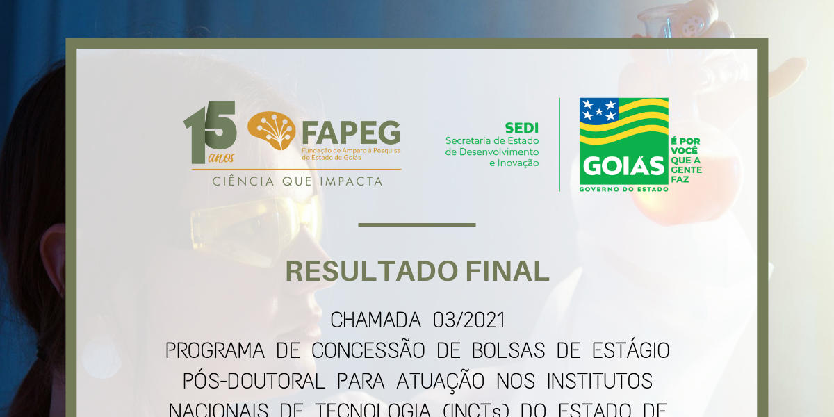 Divulgado resultado final para bolsas de estágio pós-doutoral em INCTs