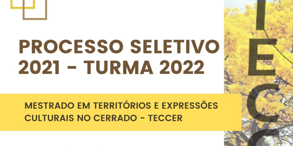 UEG abre inscrições para mestrado interdisciplinar em Territórios e Expressões Culturais no Cerrado