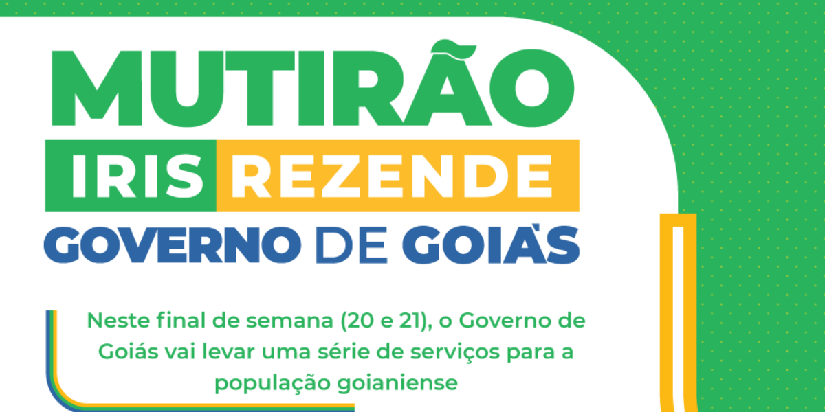 Cultura, ensino profissional, economia circular e tecnologia serão os destaques da Sedi e da Fapeg no primeiro Mutirão Iris Rezende