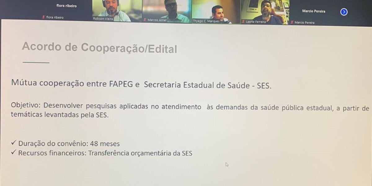 FAPEG anuncia lançamento de 15 editais de pesquisa em 2022