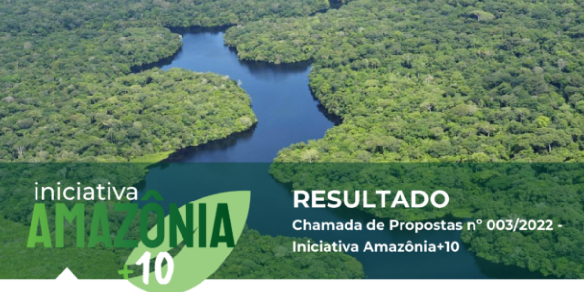 Resultado da Chamada de Propostas nº 003/2022 – Iniciativa Amazônia+10