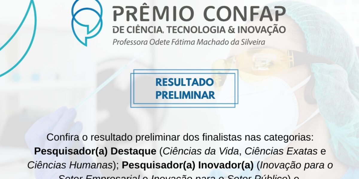 Pesquisadora indicada pela Fapeg é finalista do Prêmio Confap de CT&I