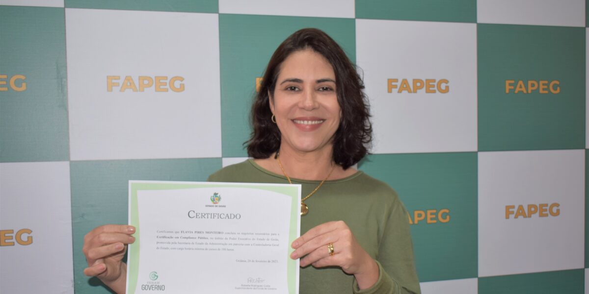 Fapeg conquista mais um certificado do Programa Compliance