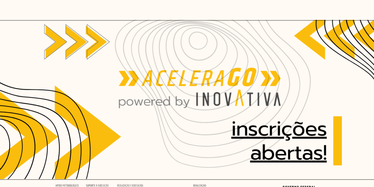 Abertas inscrições para o AceleraGO powered by InovAtiva