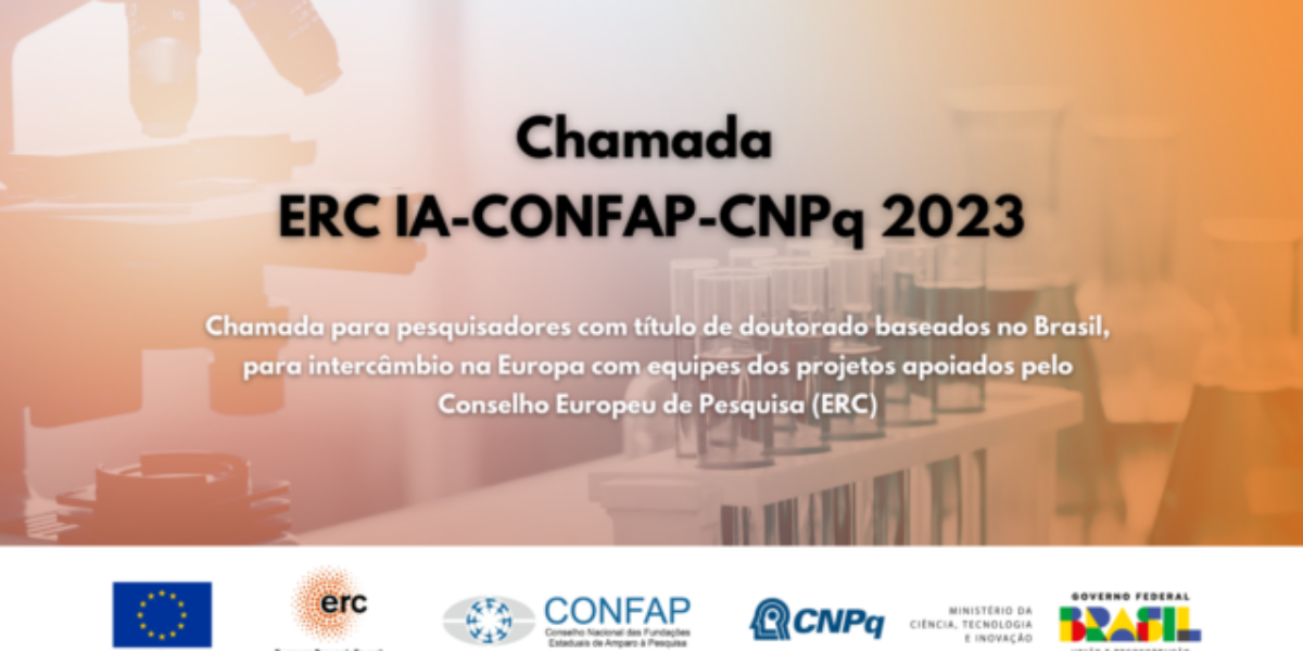 Fapeg adere a Chamada ERC IA-CONFAP-CNPq 2023