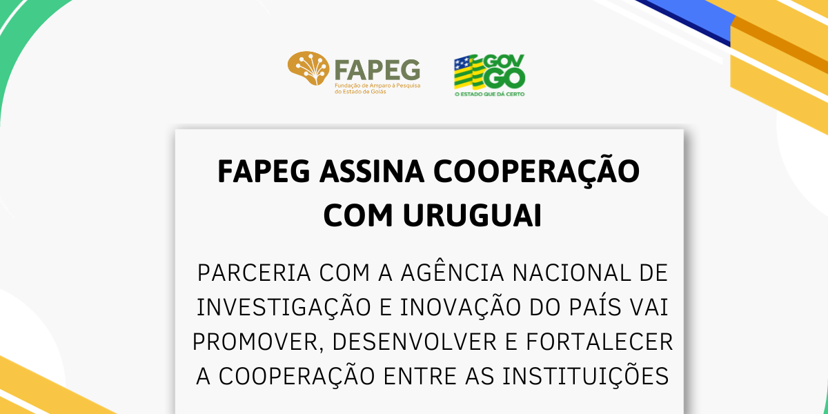 Fapeg assina cooperação com Uruguai