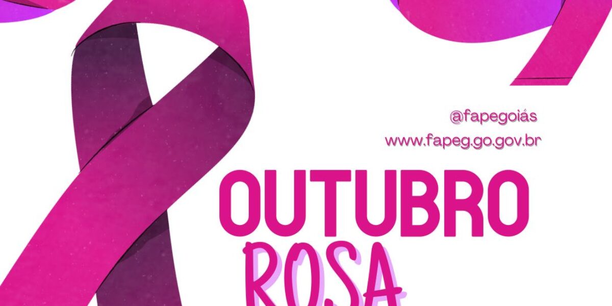 Arrecadação de alimentos e “pink day” são ações da Fapeg para o Outubro Rosa