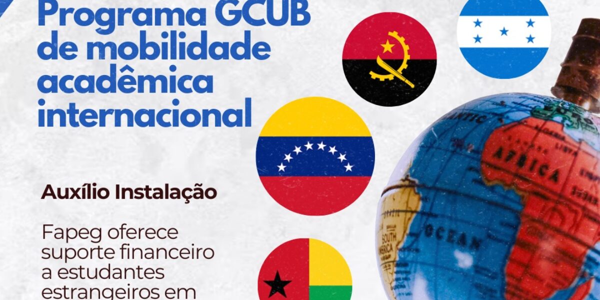 Fapeg oferece suporte financeiro a 20 estudantes estrangeiros em Goiás
