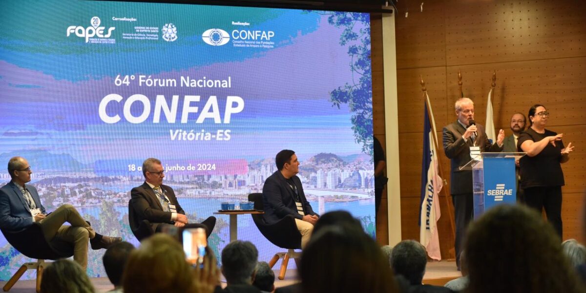 Fapeg participa do 64º Fórum Nacional Confap, em Vitória (ES)