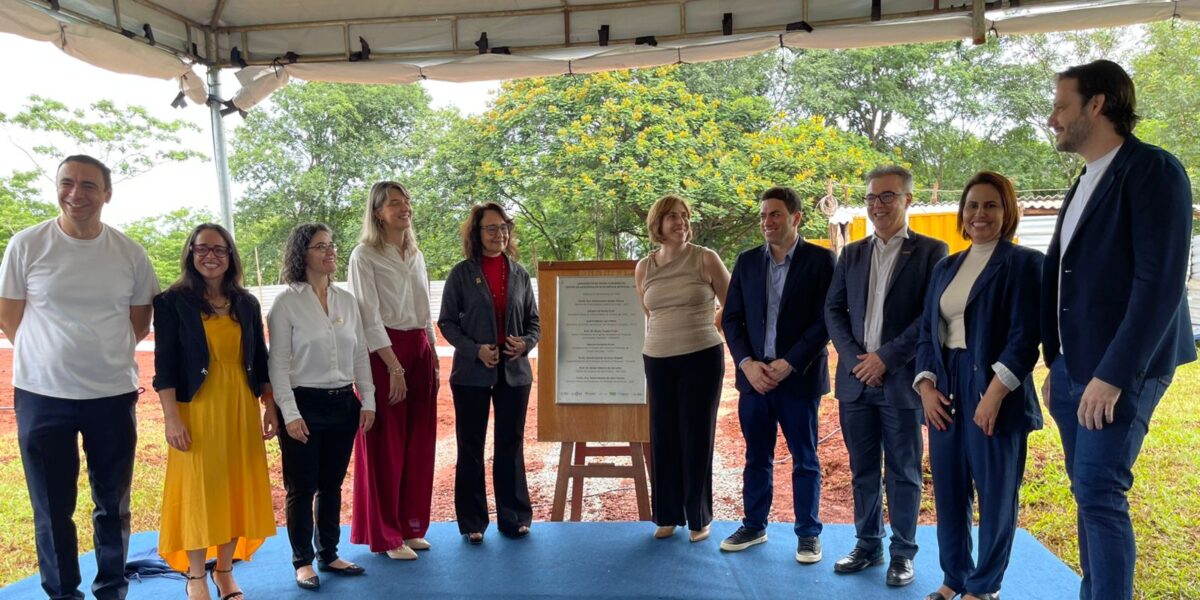 Com apoio da Fapeg, Ceia lança pedra fundamental da futura sede