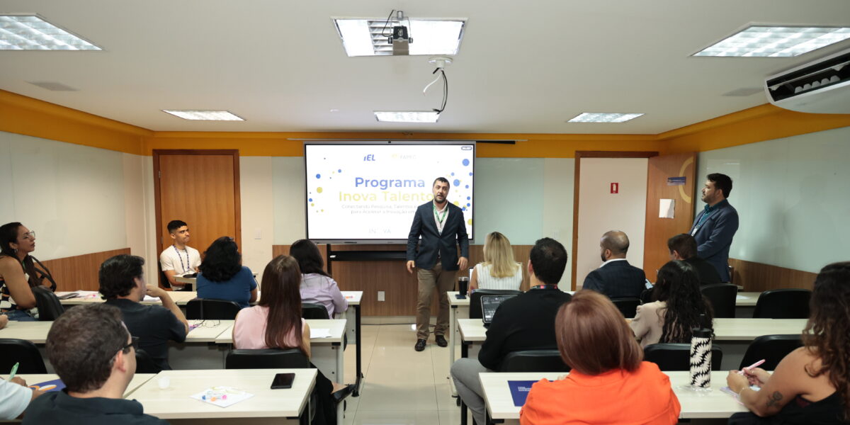 Fapeg participa de imersão do programa Inova Talentos com bolsistas e empresas selecionadas em edital