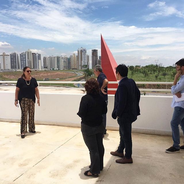 Técnicos da Goiás Parcerias conhecem estrutura do Centro Cultural Oscar Niemeyer e da Iquego para estudos de projetos público-privados