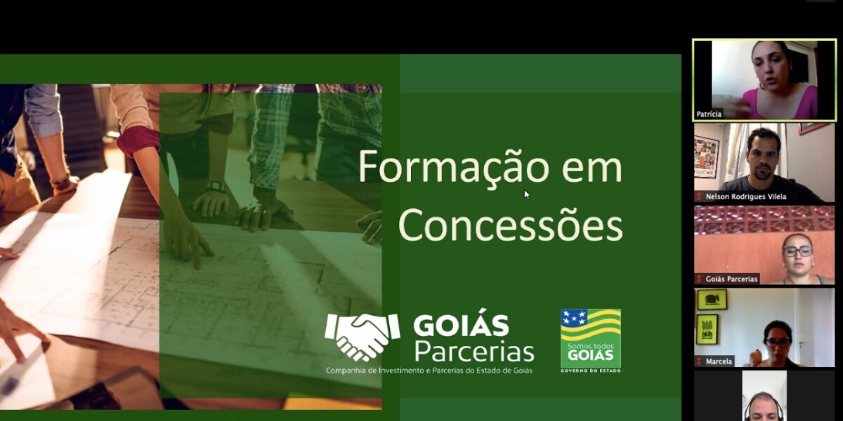 Equipe da Goiás Parcerias participa de capacitação em “Formação em Concessões”. Primeiro módulo foi ministrado nesta quinta-feira (30)