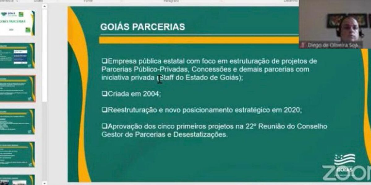 Projetos de desestatização do Governo de Goiás são apresentados no III Fórum PPPs Piauí