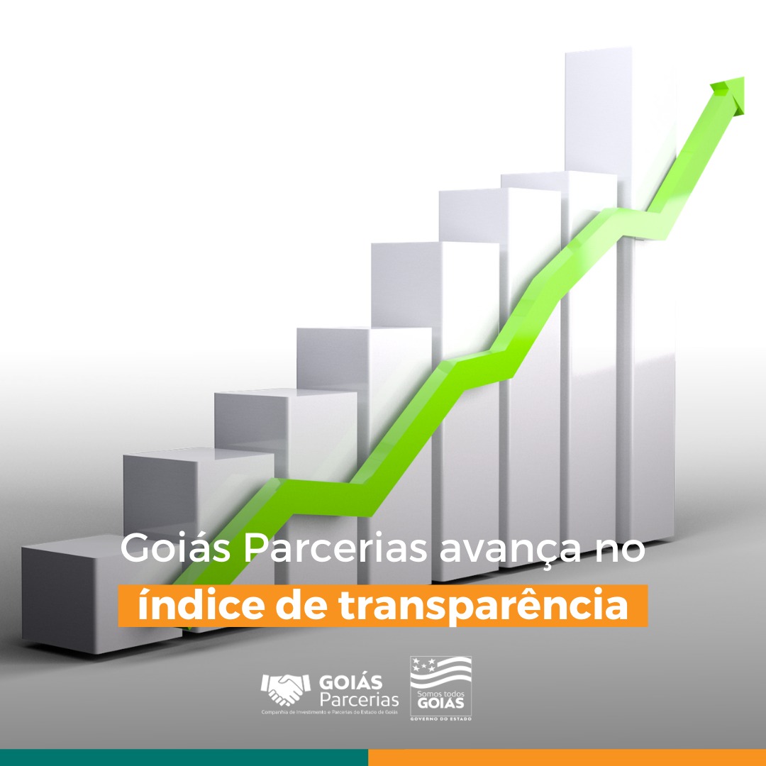 Goiás Parcerias avança no índice de transparência