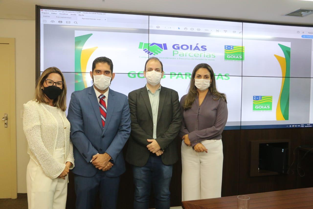 Projetos da carteira da Goiás Parcerias são apresentados para a vice-governadoria do Estado