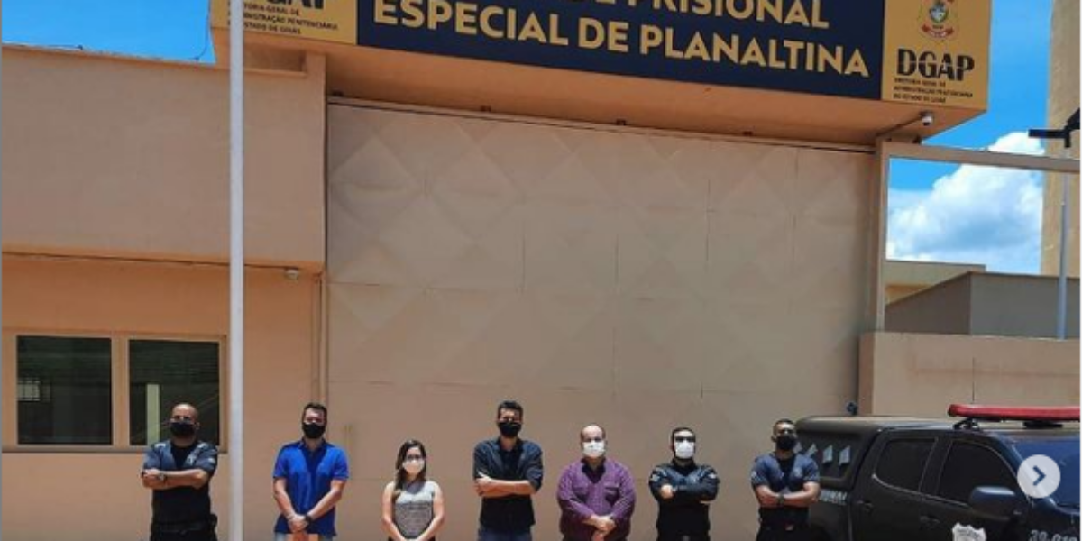 Equipes da Goiás Parcerias e DGAP fazem visita técnica à Penitenciária de Planaltina de Goiás