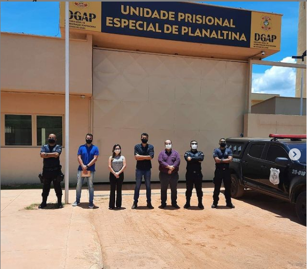 Equipes da Goiás Parcerias e DGAP fazem visita técnica à Penitenciária de Planaltina de Goiás
