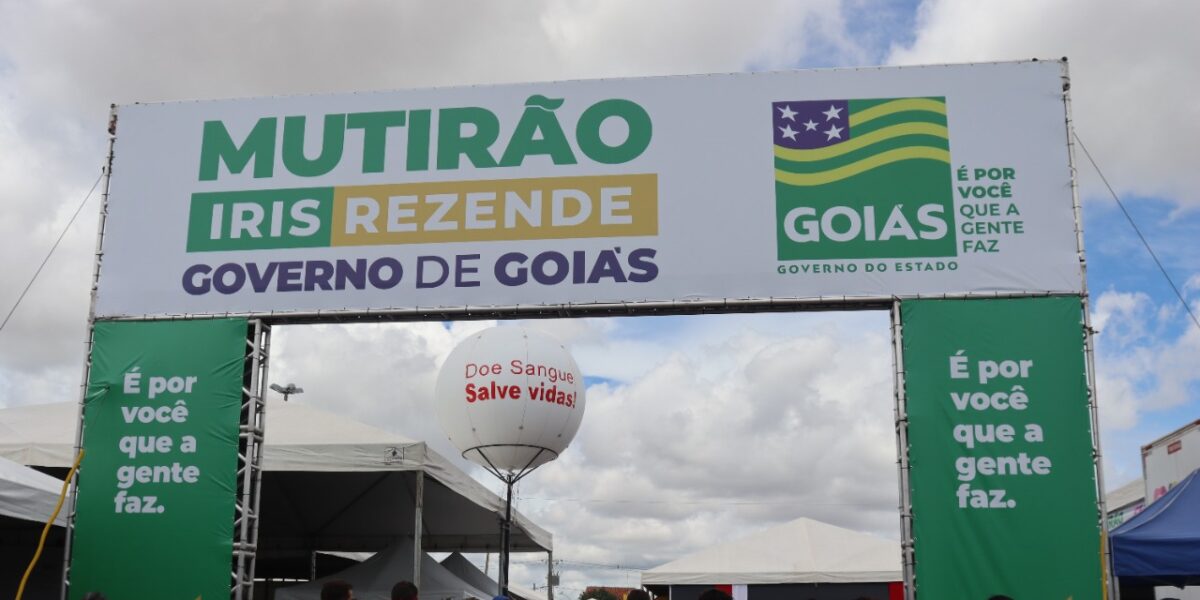 Goiás Parcerias marca presença no primeiro Mutirão Iris Rezende Governo de Goiás