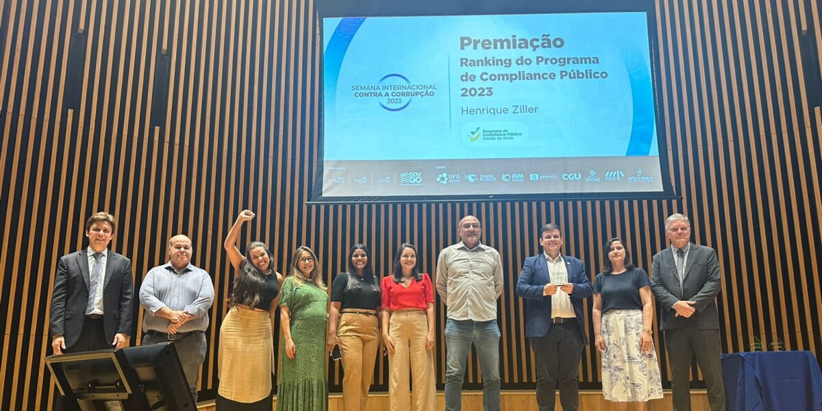 Goiás Parcerias conquista o 1º lugar no Ranking do Programa de Compliance Público 2023