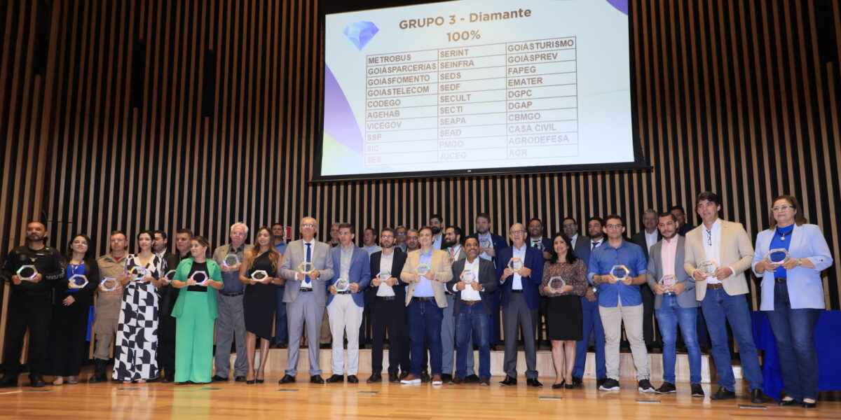 Goiás Parcerias conquista o Selo Diamante no Prêmio Goiás Mais Transparente