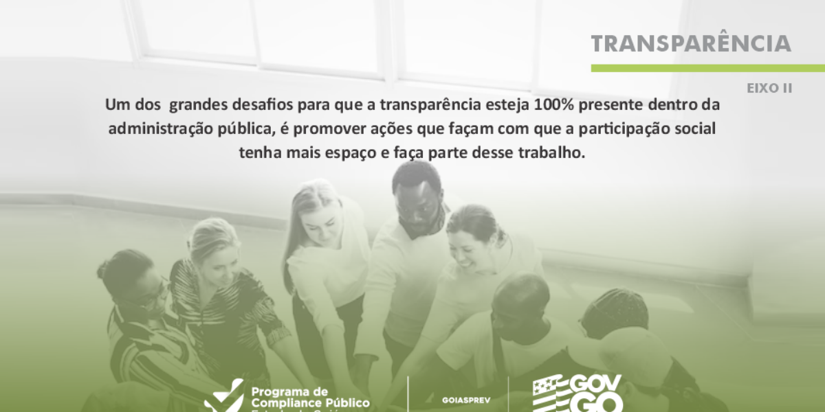 Programa de Compliance Público Eixo II – Transparência