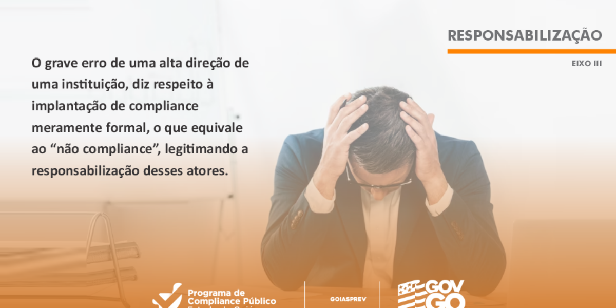 Programa de Compliance Público Eixo III – Responsabilização