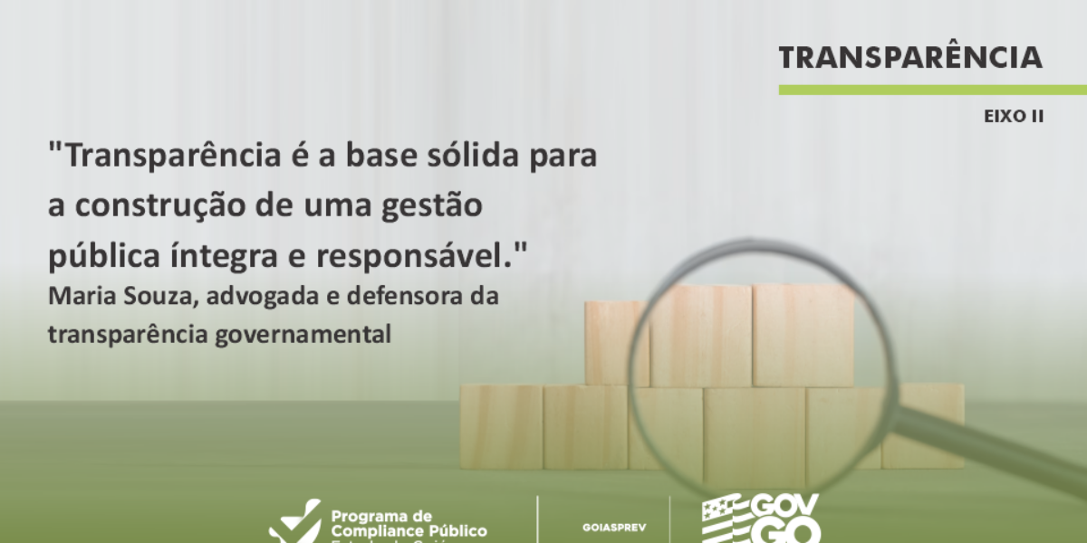 Programa de Compliance Público Eixo II – Transparência