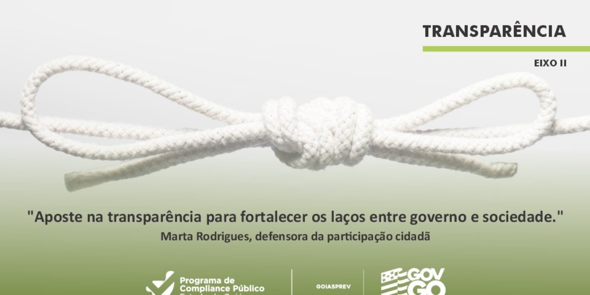 Programa de Compliance Público Eixo II – Transparência