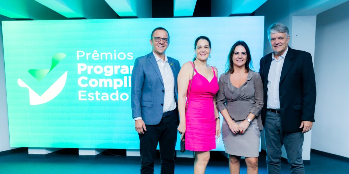 Goiasprev participa do lançamento dos prêmios do Programa de Compliance Público do Estado de Goiás 2024