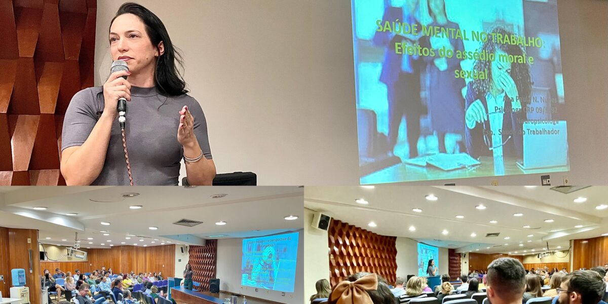 Goiás Previdência realiza palestra sobre Assédio Sexual e Moral no Serviço Público