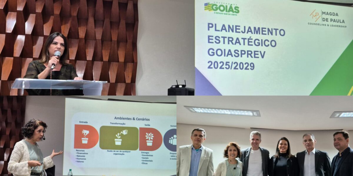 Goiás Previdência realiza lançamento do Planejamento Estratégico 2025-2029