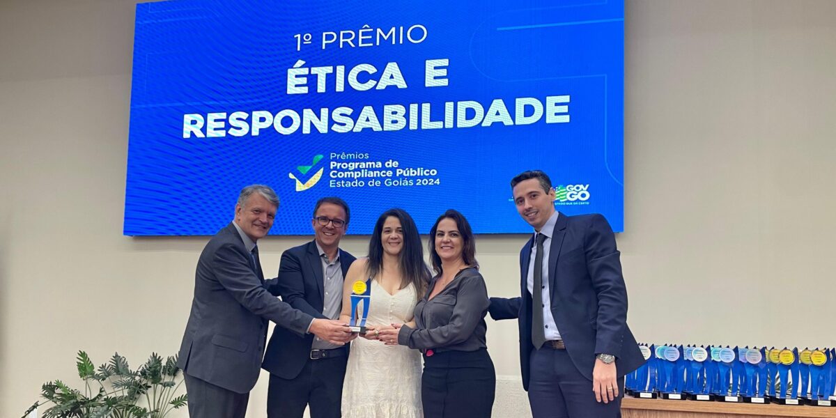 Goiás Previdência atinge Nível Ouro em Prêmio de Ética e Responsabilidade do Programa de Compliance Público