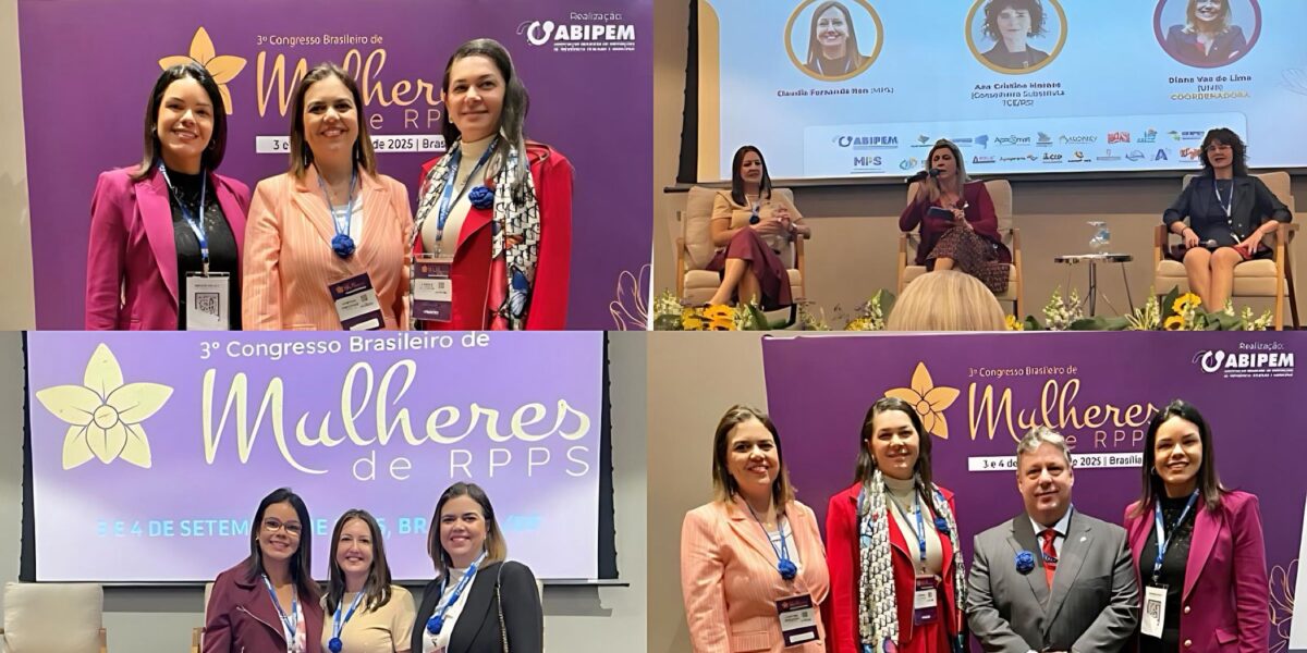 Governo de Goiás é representado no 3º Congresso Brasileiro de mulheres de RPPS