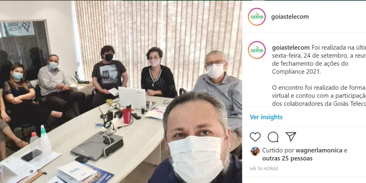 Reunião virtual marca encerramento das ações de Compliance 2021