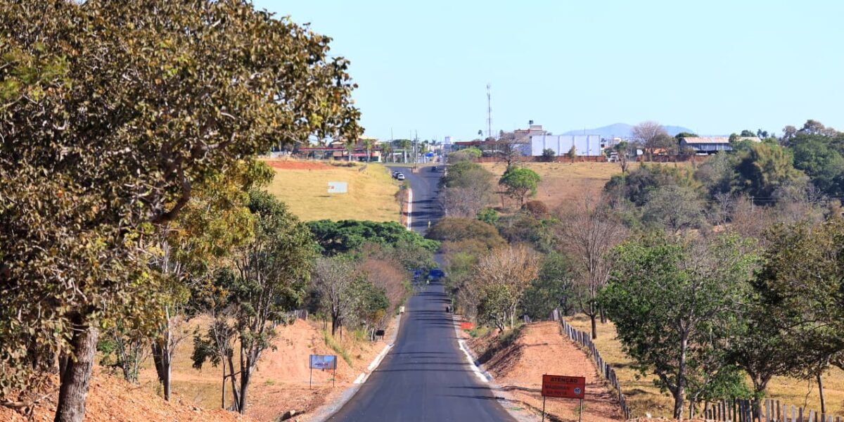 GO-326 recebe serviços finais de restauração entre Sanclerlândia e Anicuns