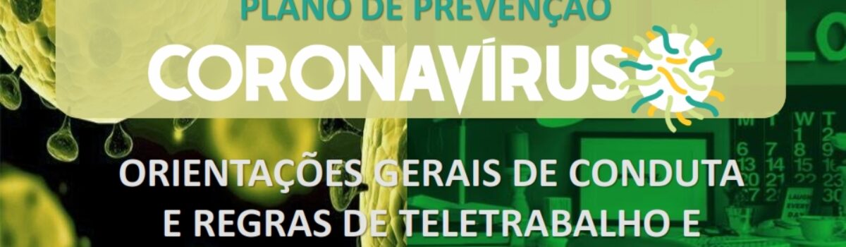 Plano de Prevenção – Coronavírus