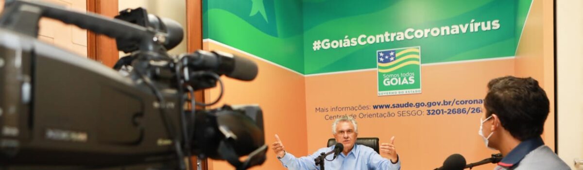 Governador defende compensação a estados e municípios pela queda de arrecadação durante pandemia do coronavírus