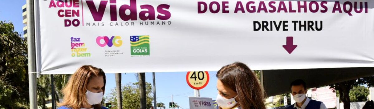 Governo de Goiás e OVG lançam campanha para arrecadar agasalhos