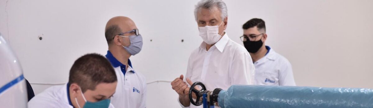 Governo de Goiás ajuda a produzir mais de 2 milhões de máscaras na Rede Itego