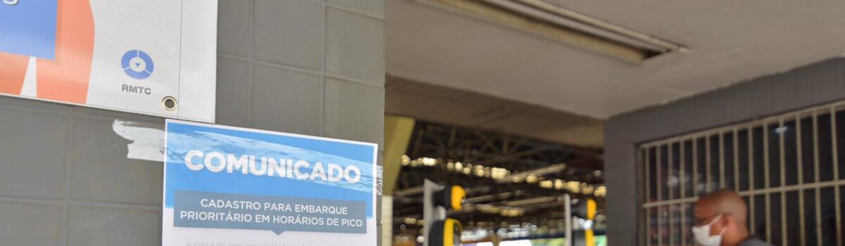 Redução de passageiros chega a 53% em horário de maior demanda no transporte coletivo da Região Metropolitana