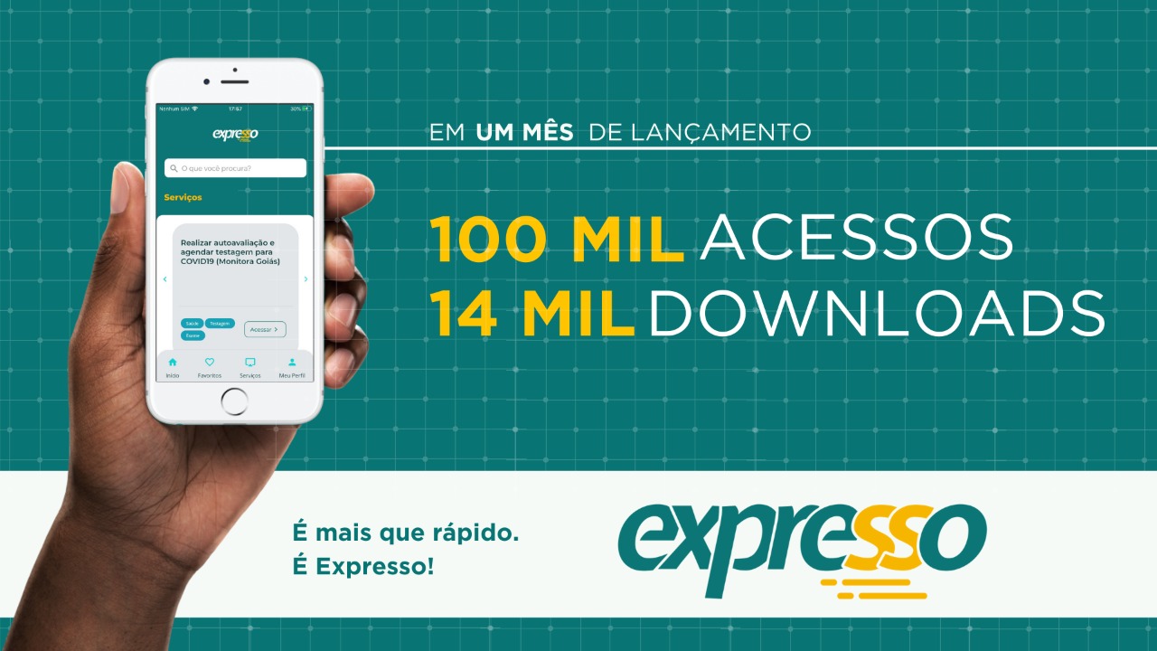 Em um mês, Expresso contabiliza mais de 100 mil acessos no site e 14 mil downloads do aplicativo